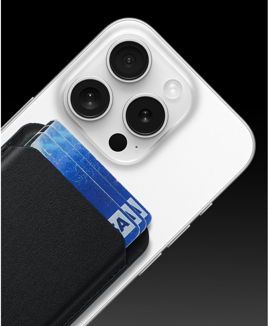 Porte-cartes magnétique pliable compatible MagSafe
