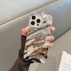 Coque à Motif Plissé 3D