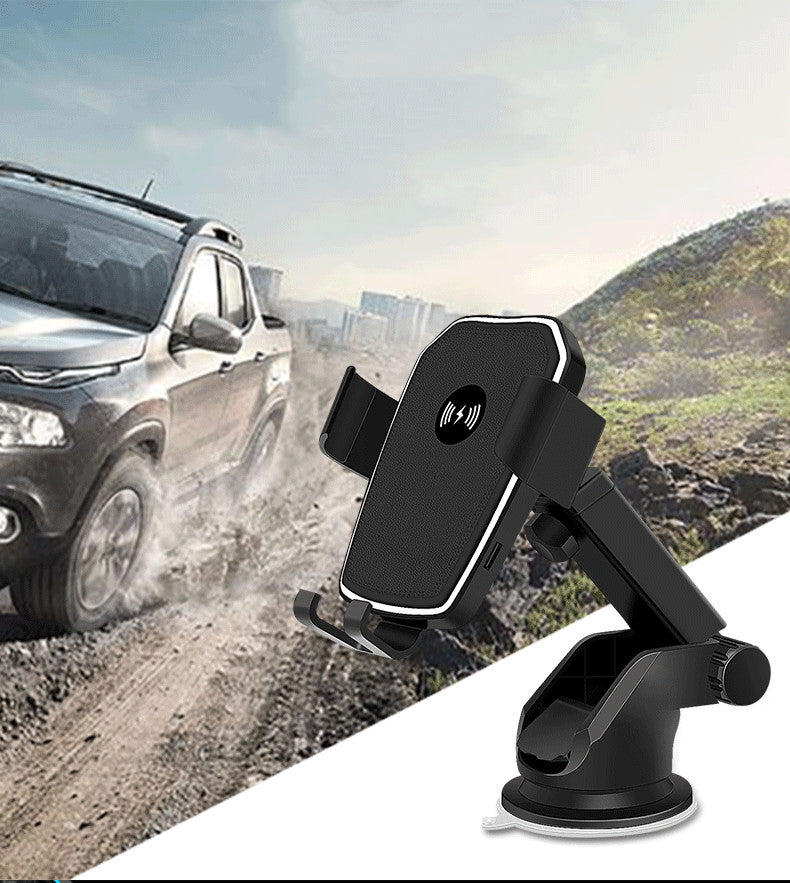 Support Voiture avec Charge Sans Fil 10W