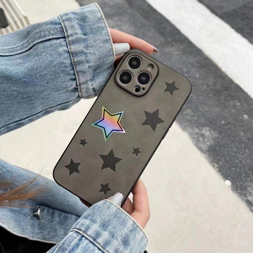 Coque en Silicone Étoile Laser