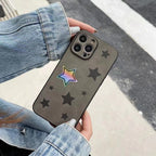 Coque en Silicone Étoile Laser